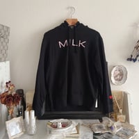MILK ロゴパーカー