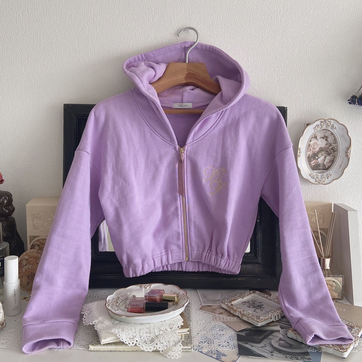 MILK ショートフーディ - MILK MILKBOY OFFICIAL ONLINE SHOP