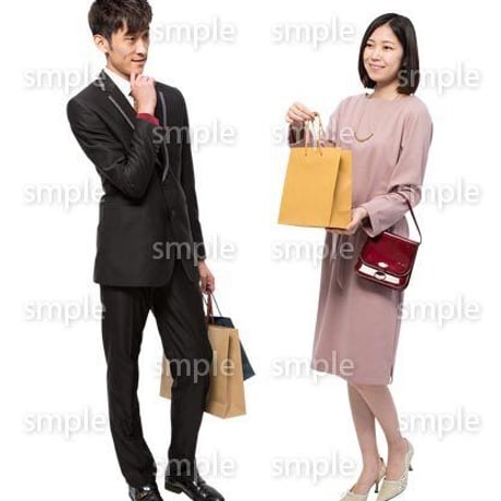 Cutout People　ショッピング　JJ_117