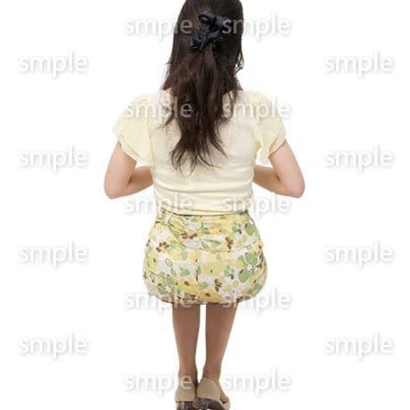 Cutout People　座る女性　KK_380
