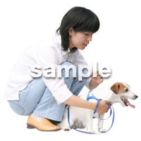 人物切抜き素材　リビング・散歩編　I_351