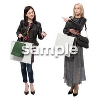Cutout People　外国人ペア　JJ_491
