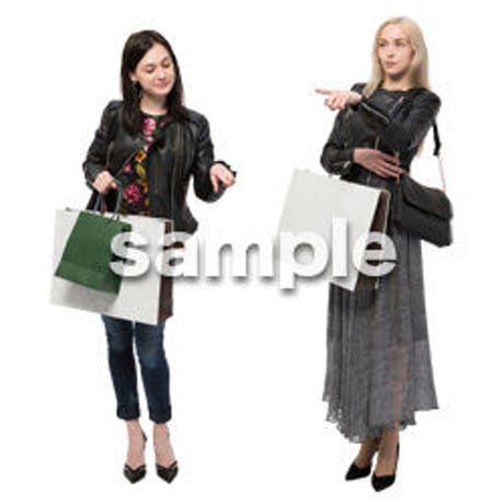 Cutout People　外国人ペア　JJ_491