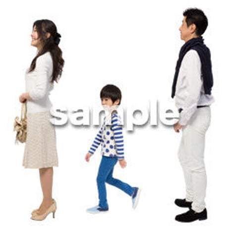 Cutout People　ファミリー　GG_093