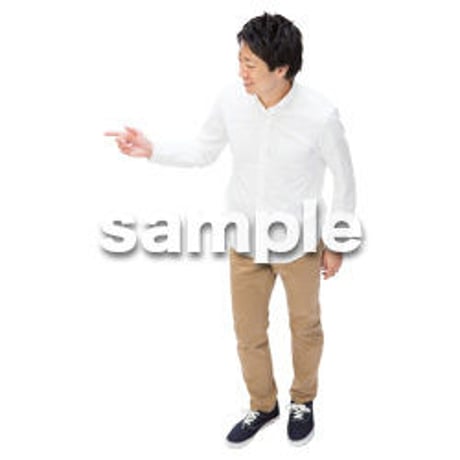 Cutout People　鳥瞰　人物　FF_251