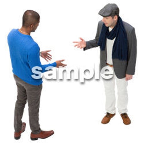 Cutout People　鳥瞰　人物　FF_069