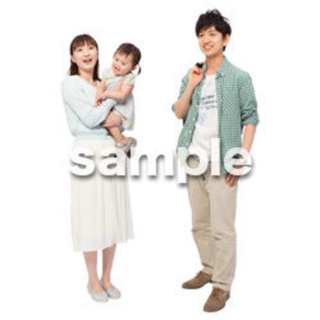 Cutout People　ファミリー　GG_121