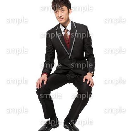 Cutout People　座る　男性　LL_021