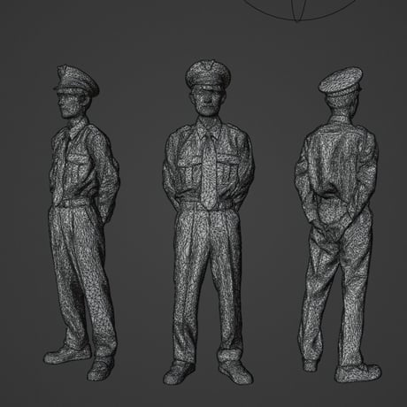 3D人物素材  [Posed]  156_Toshi