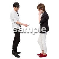 Cutout People　男性ペア　JJ_408