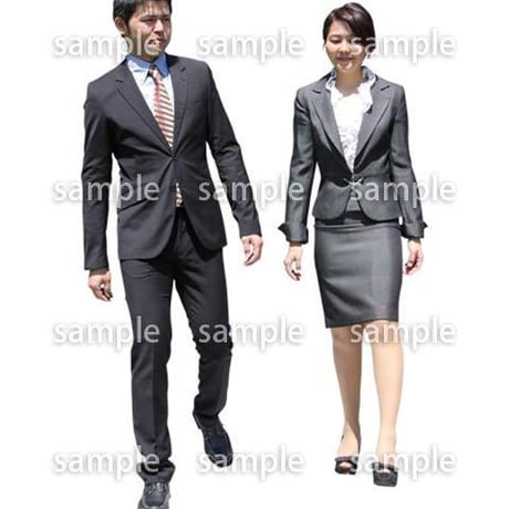 人物切抜き素材　ベーシックファッション編　P_066