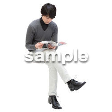 Cutout People　ビジネス-日本人　EE_501