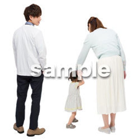 Cutout People　ファミリー　GG_165