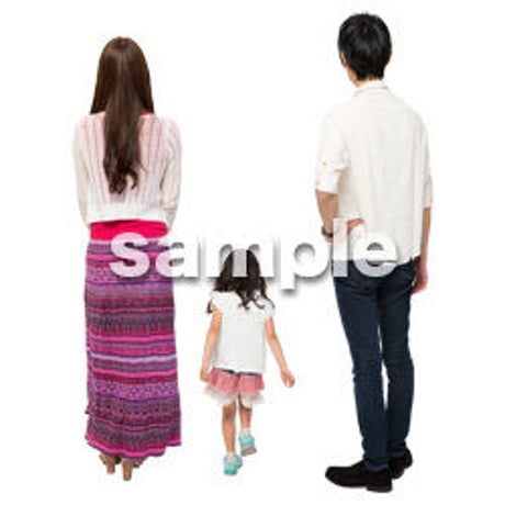 Cutout People　ファミリー　GG_080
