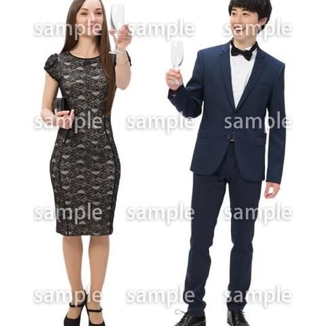 Cutout People　パーティー　DD_096