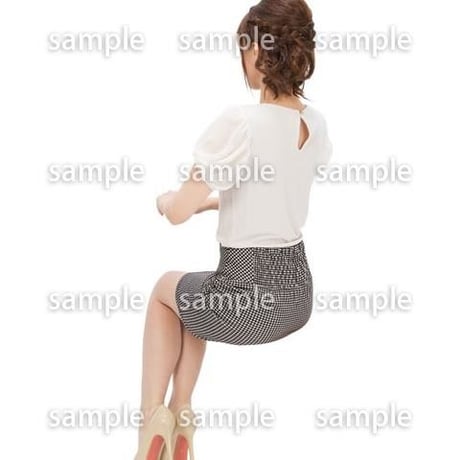 Cutout People　ビジネス　AA_499