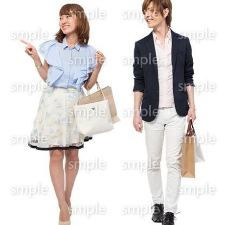 Cutout People　ショッピング　JJ_006