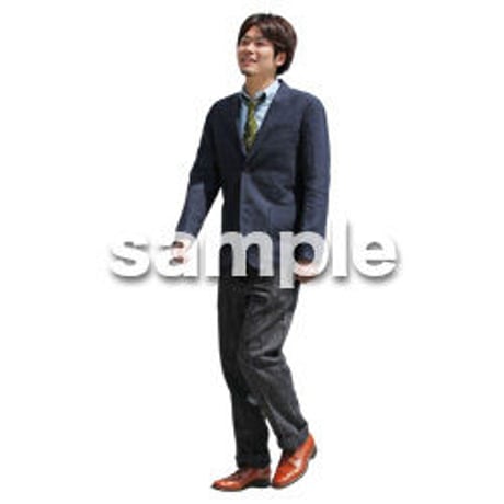 人物切抜き素材　ベーシックファッション編　P_462