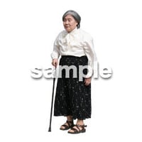 人物切抜き素材　シニア編　C_334