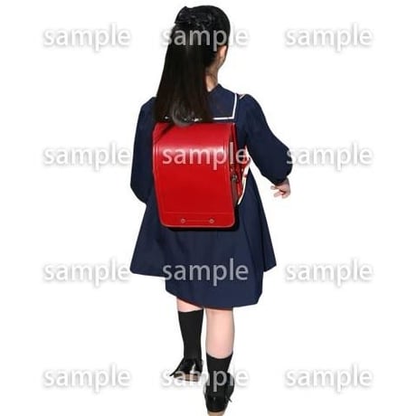 人物切抜き素材　こどもファミリー編　B_039