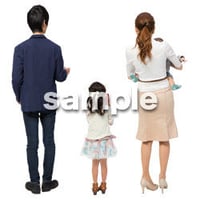 Cutout People　4人ファミリー　GG_415