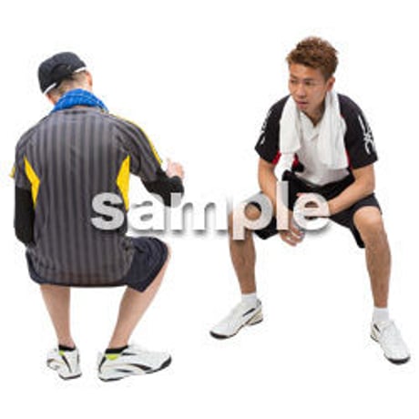 Cutout People　スポーツ　CC_316