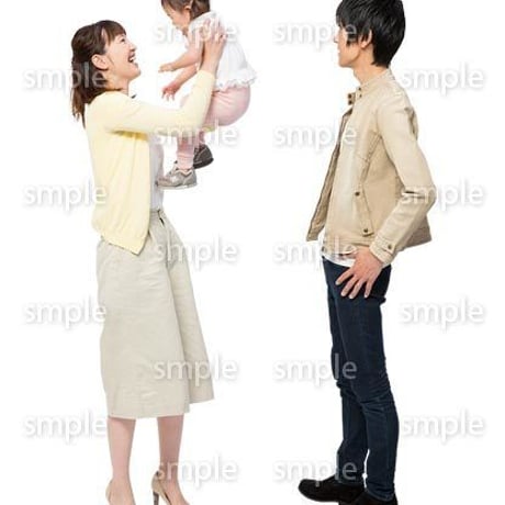 Cutout People　ファミリー　GG_118