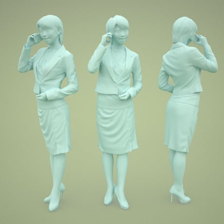 3D人物素材  [Posed]  027_Haru