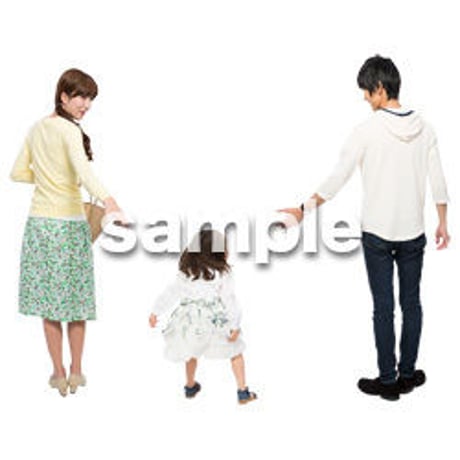Cutout People　ファミリー　GG_070