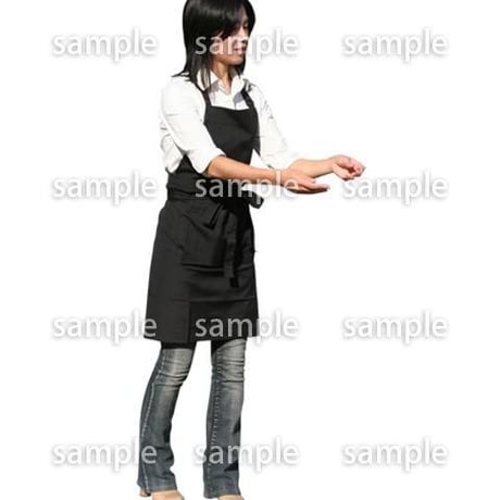 人物切抜き素材　リビング・散歩編　I_236