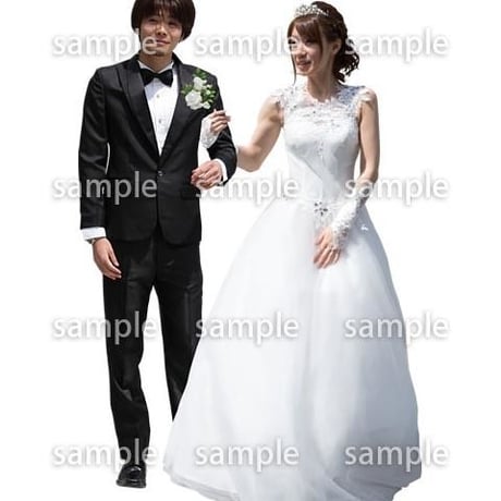 Cutout People　ウェディング　DD_031