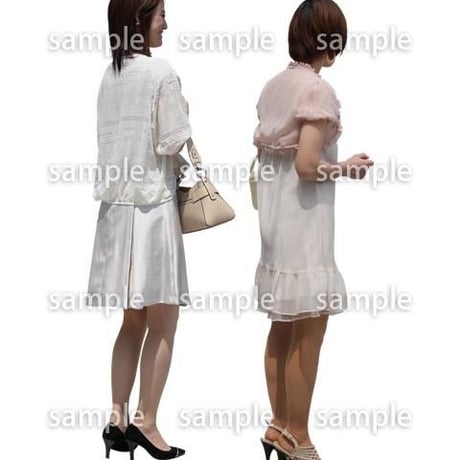 Cutout People　パーティー　DD_154