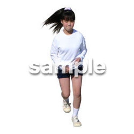 人物切抜き素材　こどもファミリー編　B_075