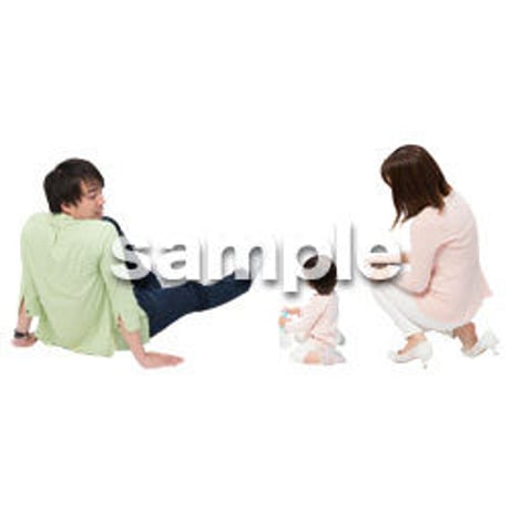 Cutout People　ファミリー　II_209