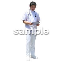 人物切抜き素材　シニア介護編　S_320