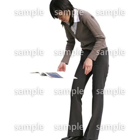 人物切抜き素材　リビング・散歩編　I_243
