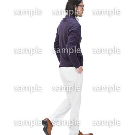 Cutout People　日本人カジュアル　BB_189