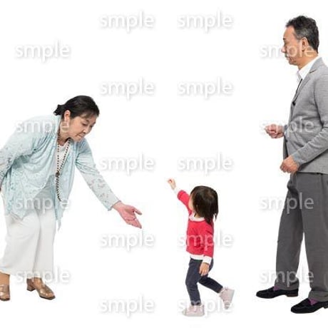 Cutout People　ファミリー　GG_193