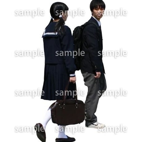 人物切抜き素材　こどもファミリー編　B_365