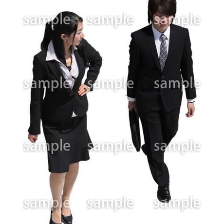 Cutout People　鳥瞰　人物　FF_111