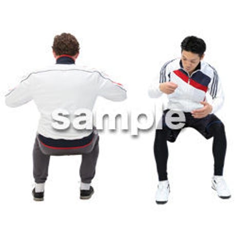 Cutout People　スポーツ　CC_300
