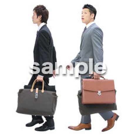 Cutout People　ビジネス-日本人　EE_018