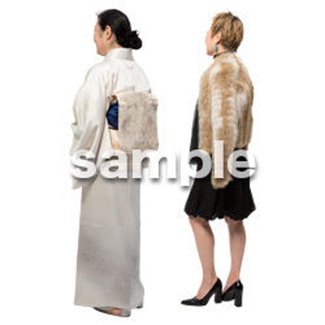 Cutout People　ハイクラス　女性　HH_299