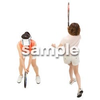 Cutout People　スポーツ 鳥瞰　CC_390