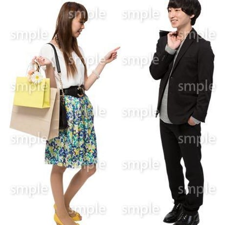 Cutout People　ショッピング　JJ_157
