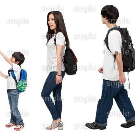 Cutout People　ファミリー　GG_108