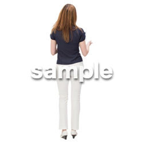Cutout People　ビジネス　AA_315