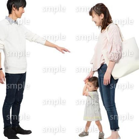 Cutout People　ファミリー　GG_113