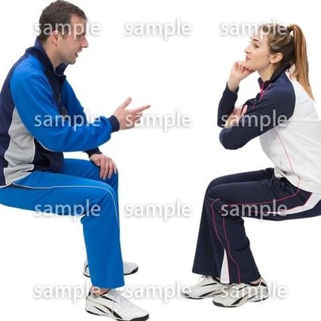 Cutout People　スポーツ　CC_308