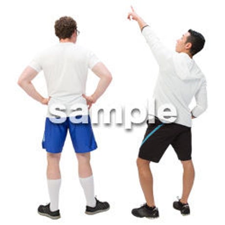 Cutout People　スポーツ　CC_075